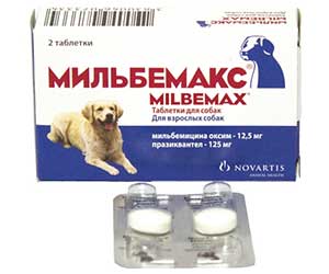 Антигельминтики Elanco Мильбемакс таблетки для крупных собак